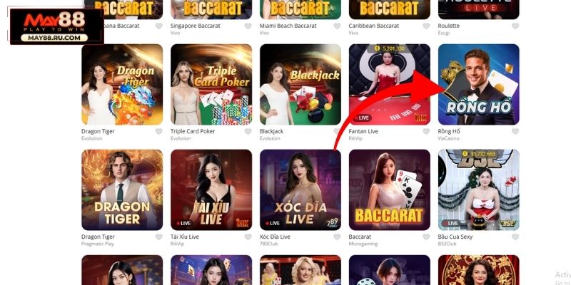 Tổng quan về Rồng Hổ May88