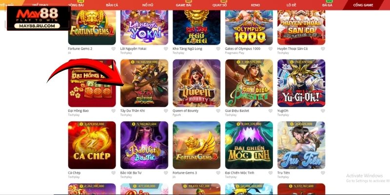 Tổng quan về slots Tây Du Thần Khí May88